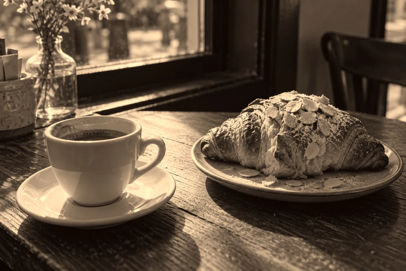 Sepia: actual Camera Refine output on an AI-created sample